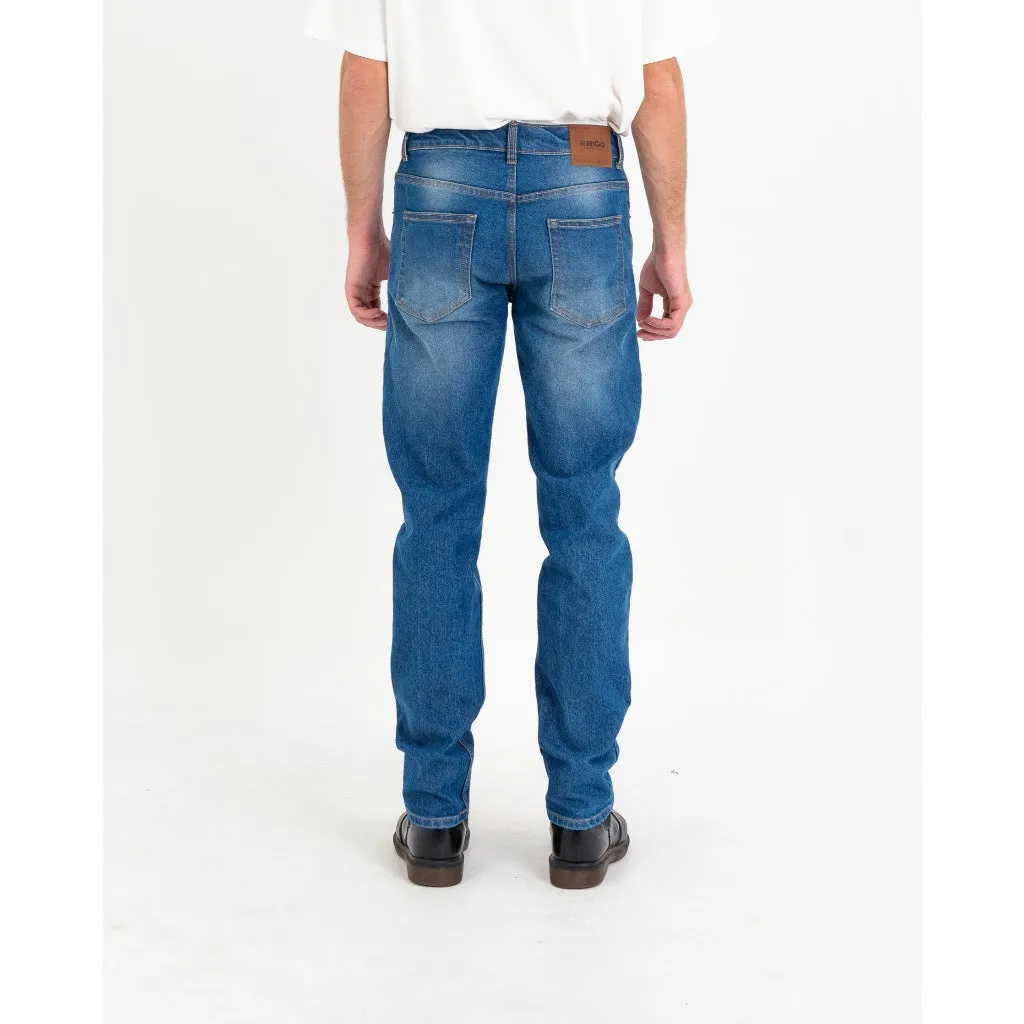 Erigo Denim Pants Efrain Medium Bule Whisker - Celana Panjang Denim Unisex sold by Erigo product image thumbnail 2