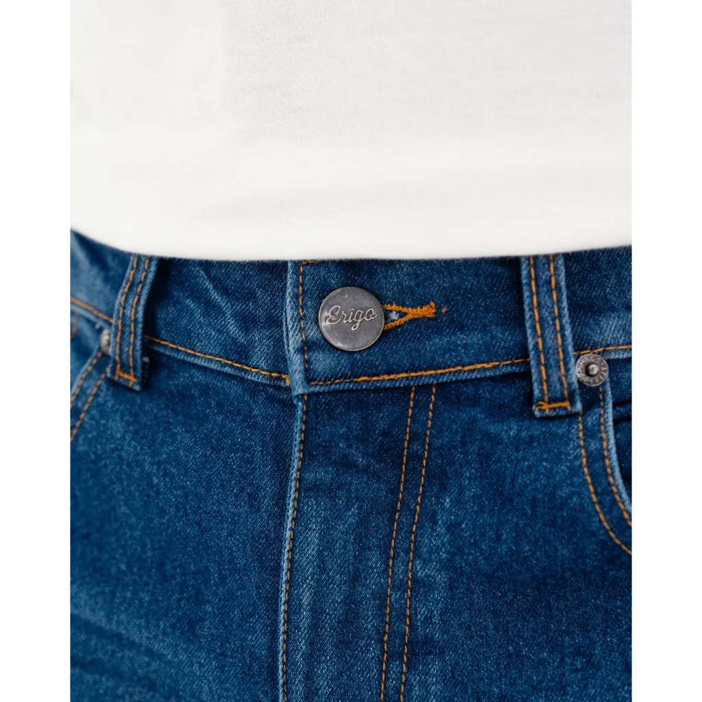 Erigo Denim Pants Efrain Medium Bule Whisker - Celana Panjang Denim Unisex sold by Erigo product image thumbnail 4