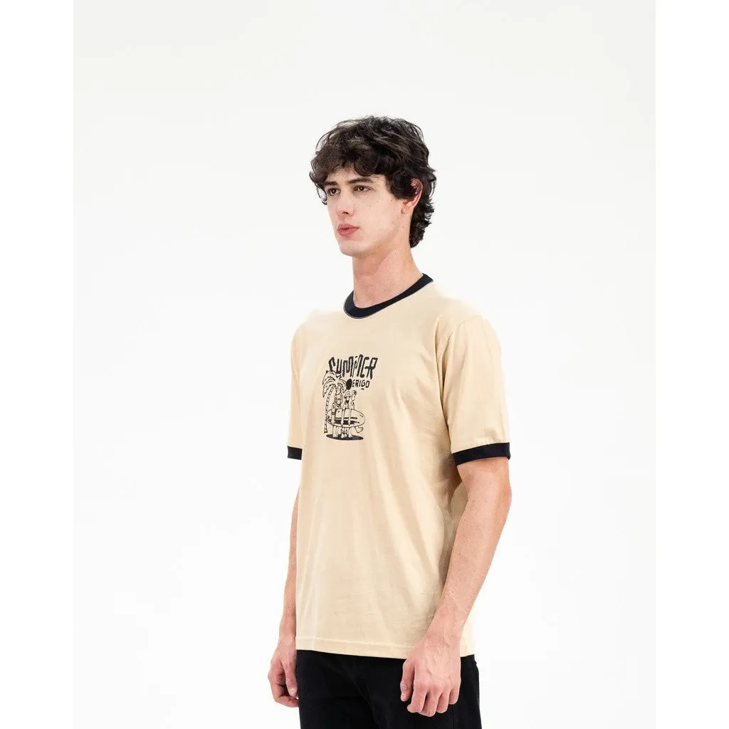 Erigo T-Shirt Ring Tee Wisher Cream - Kaos Unisex sold by Erigo product image thumbnail 2