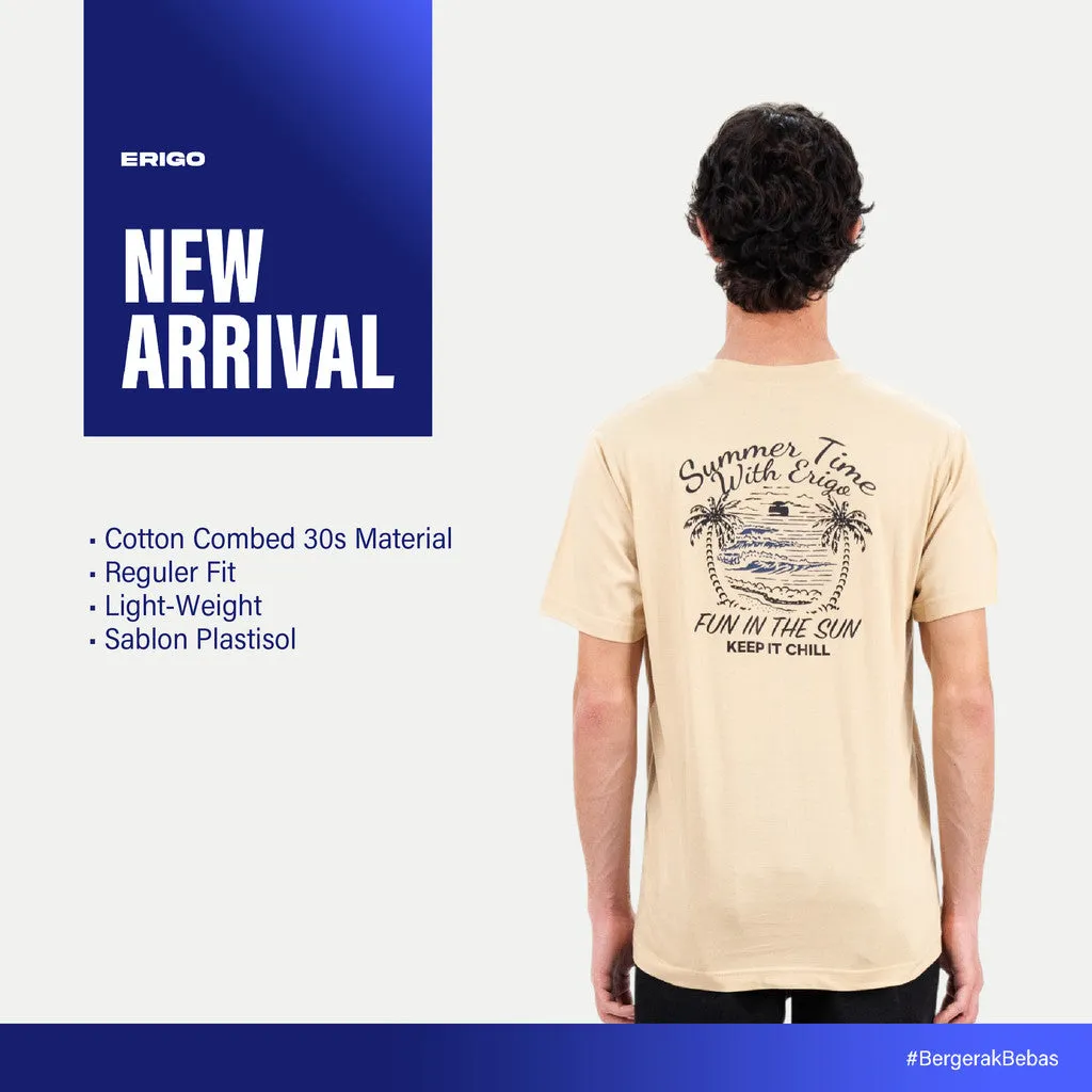 Erigo T-Shirt Woosy Cream - Kaos Unisex sold by Erigo