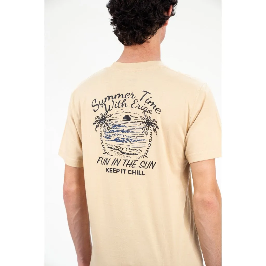 Erigo T-Shirt Woosy Cream - Kaos Unisex sold by Erigo product image thumbnail 4