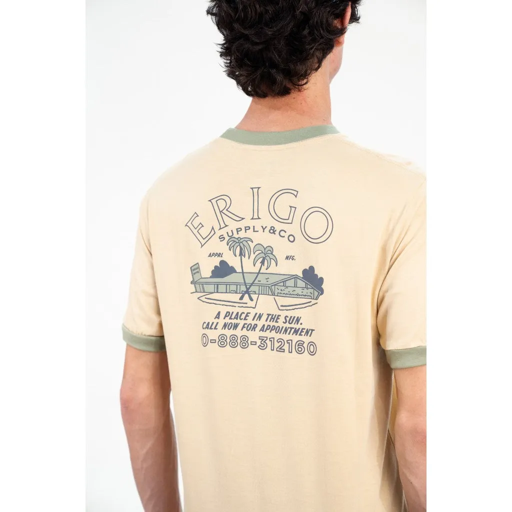 Erigo T-Shirt Ring Tee Waren Cream - Kaos Unisex sold by Erigo product image thumbnail 4