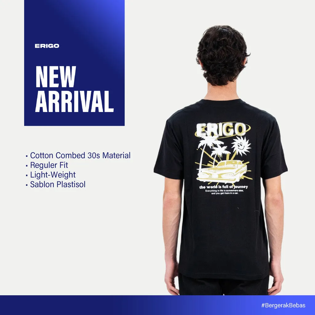 Erigo T-Shirt Wade Black - Kaos Unisex sold by Erigo
