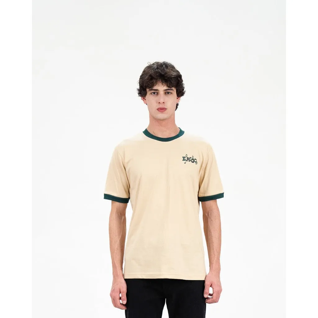 Erigo T-Shirt Ring Tee Wazen Cream - Kaos Unisex sold by Erigo product image thumbnail 2