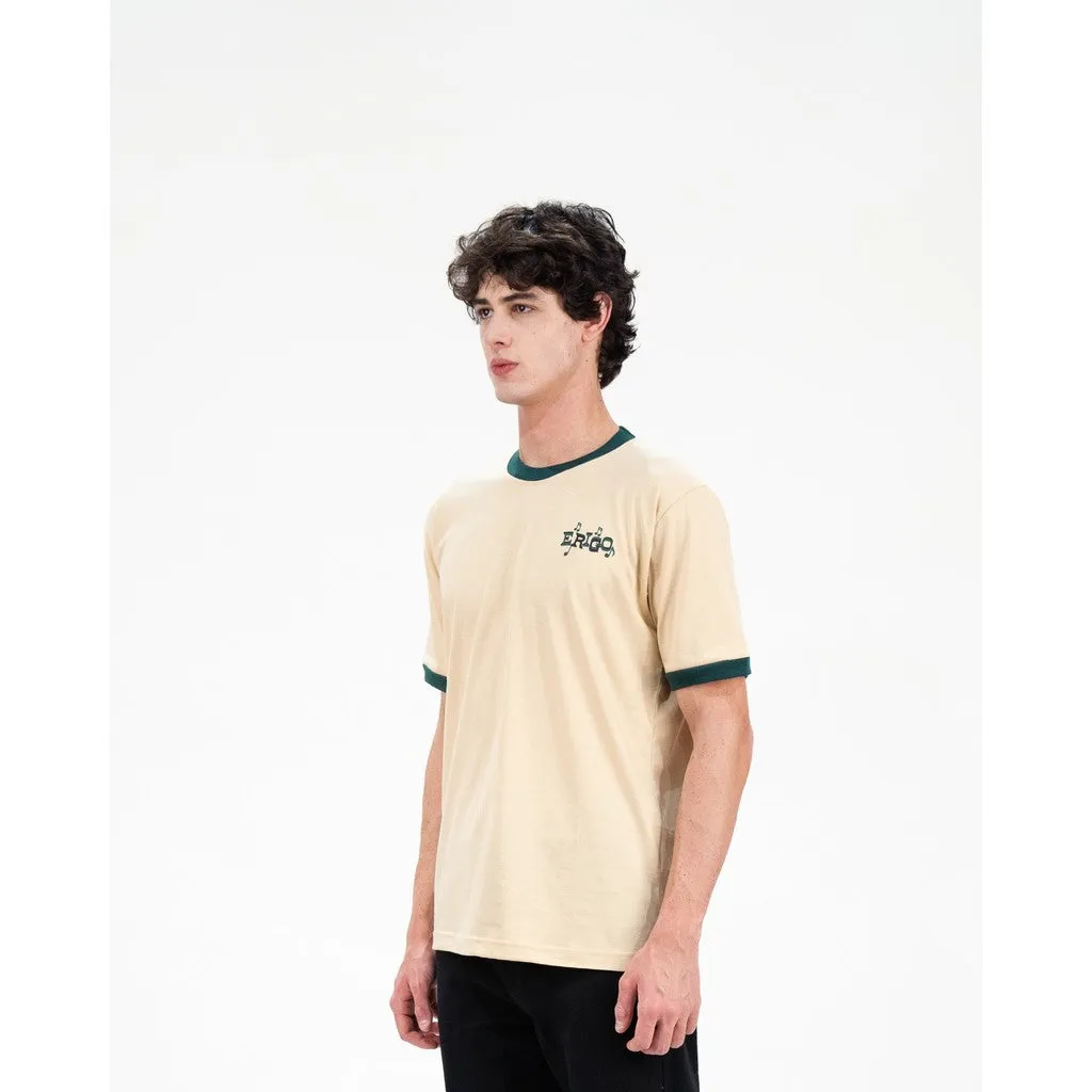 Erigo T-Shirt Ring Tee Wazen Cream - Kaos Unisex sold by Erigo product image thumbnail 3