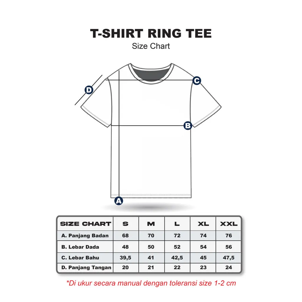 Erigo T-Shirt Ring Tee Wazen Cream - Kaos Unisex sold by Erigo product image thumbnail 5