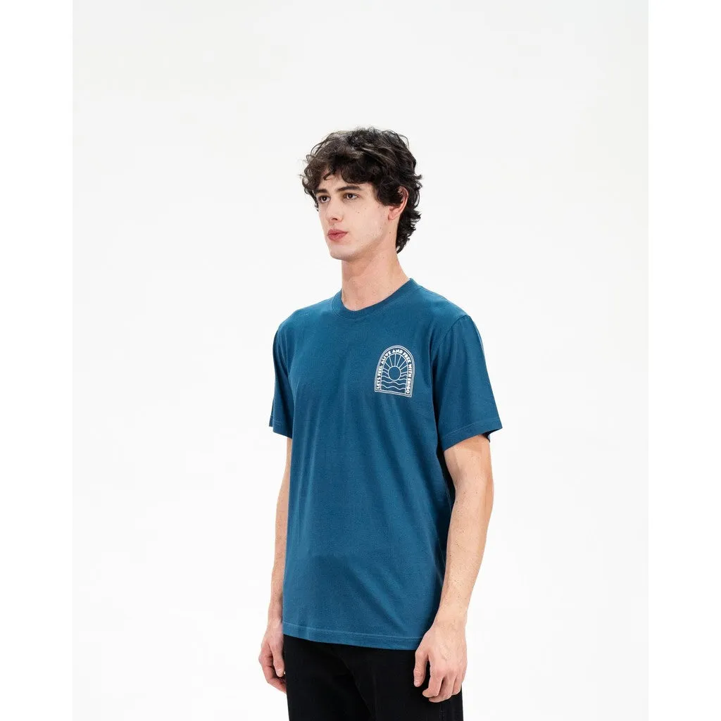 Erigo T-Shirt Wismon Light Blue - Kaos Unisex sold by Erigo product image thumbnail 3