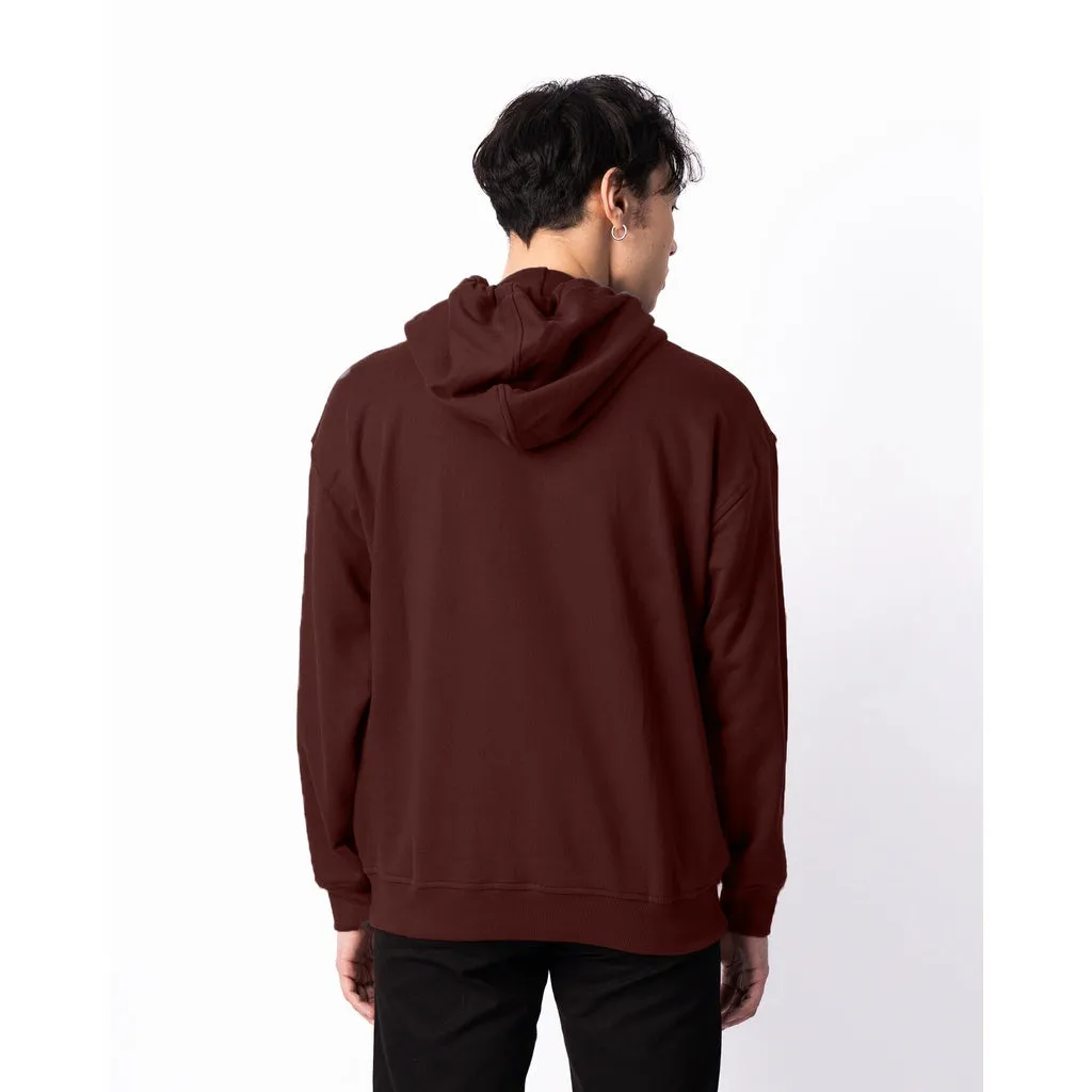 Erigo Hoodie Embro Nolen Maroon - Jaket Hoodie Unisex sold by Erigo product image thumbnail 3