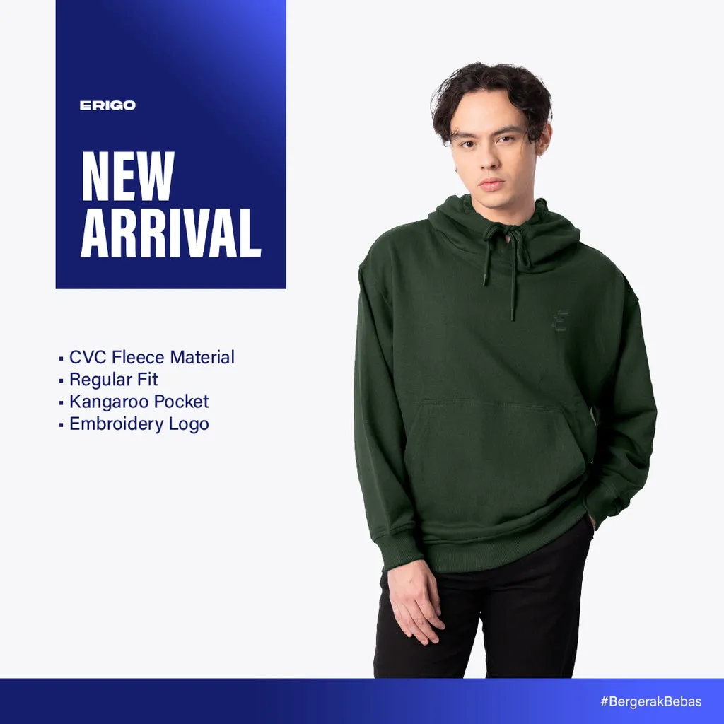 Erigo Hoodie Embro Nuno Emerald - Jaket Hoodie Unisex sold by Erigo