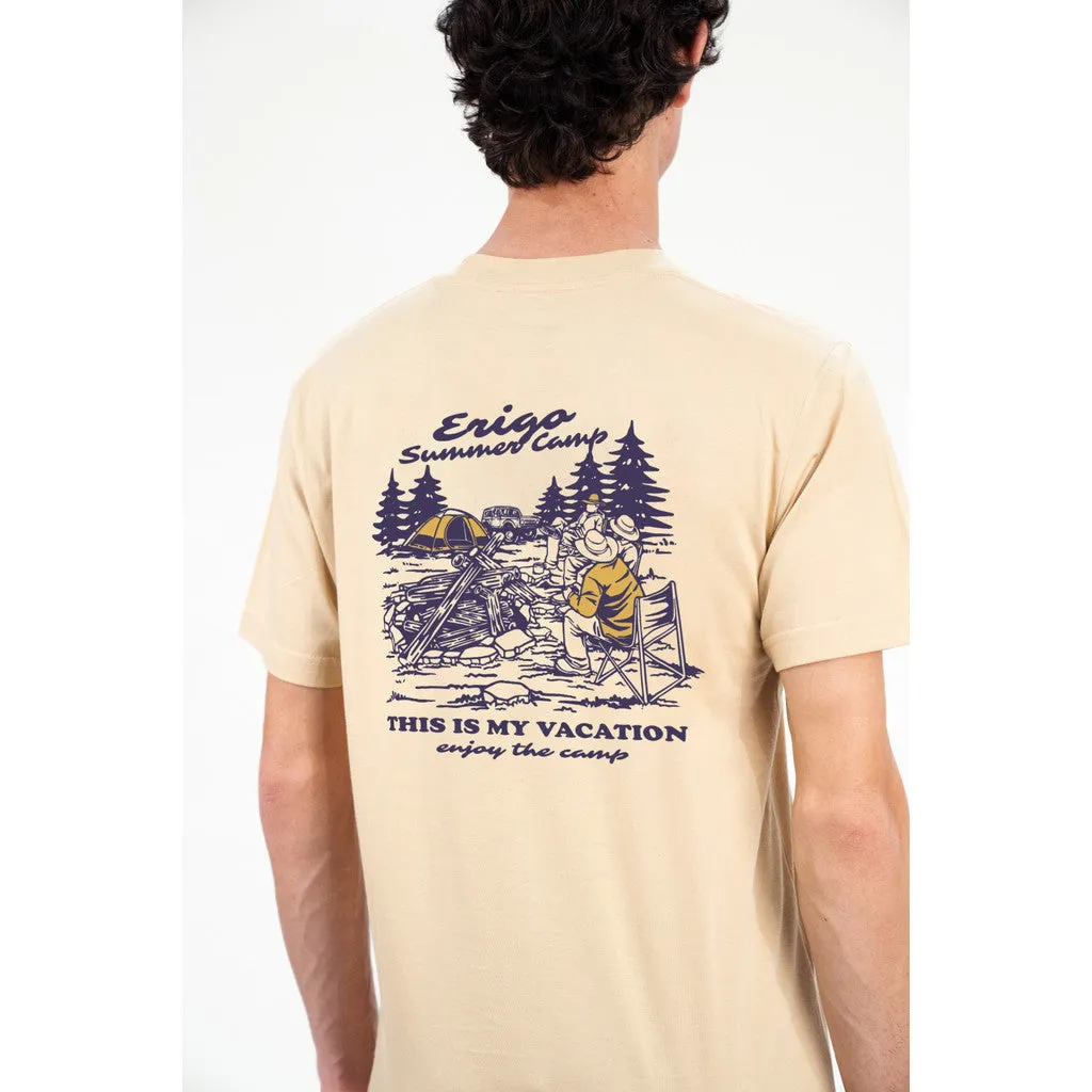 Erigo T-Shirt Salix Khaki - Kaos Unisex sold by Erigo product image thumbnail 4