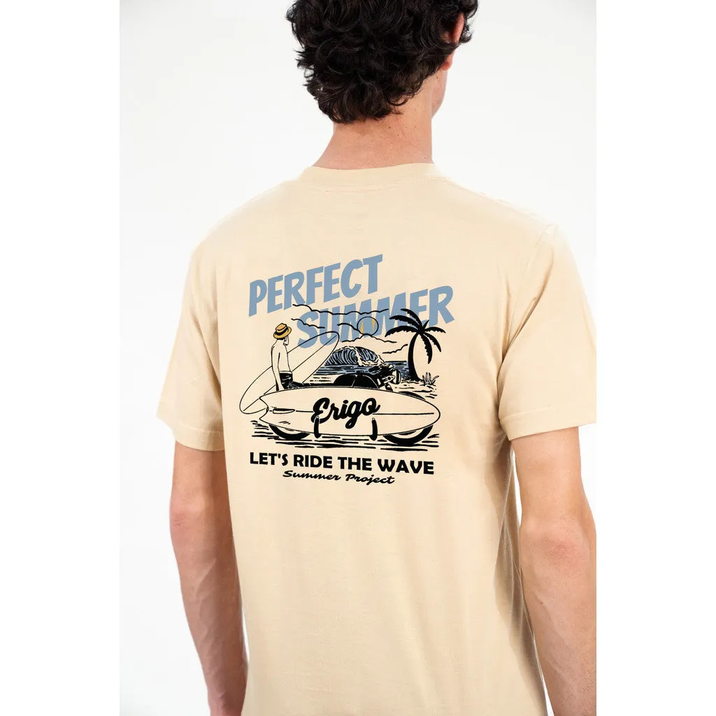 Erigo T-Shirt Stellan Khaki - Kaos Unisex sold by Erigo product image thumbnail 4