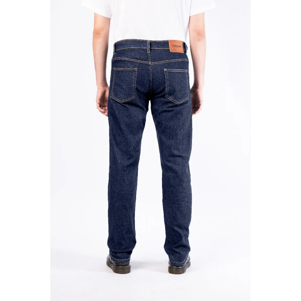 Erigo Denim Pants Edvard Dark Blue Sand Wash - Celana Panjang Denim Unisex sold by Erigo product image thumbnail 4