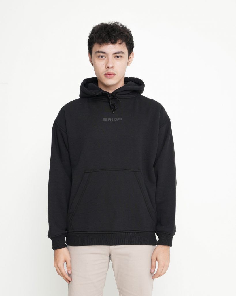 Erigo Hoodie Godfrey Black sold by Erigo