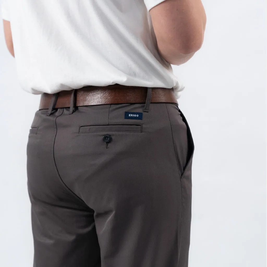 Erigo Chino Pants Flexi Fit Valery Grey - Celana Panjang Chino Unisex sold by Erigo product image thumbnail 3