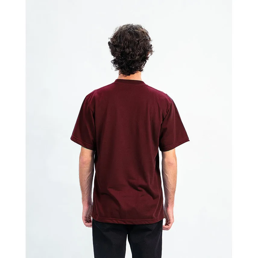 Erigo T-Shirt Embro Vanderson Maroon - Kaos Unisex sold by Erigo product image thumbnail 2