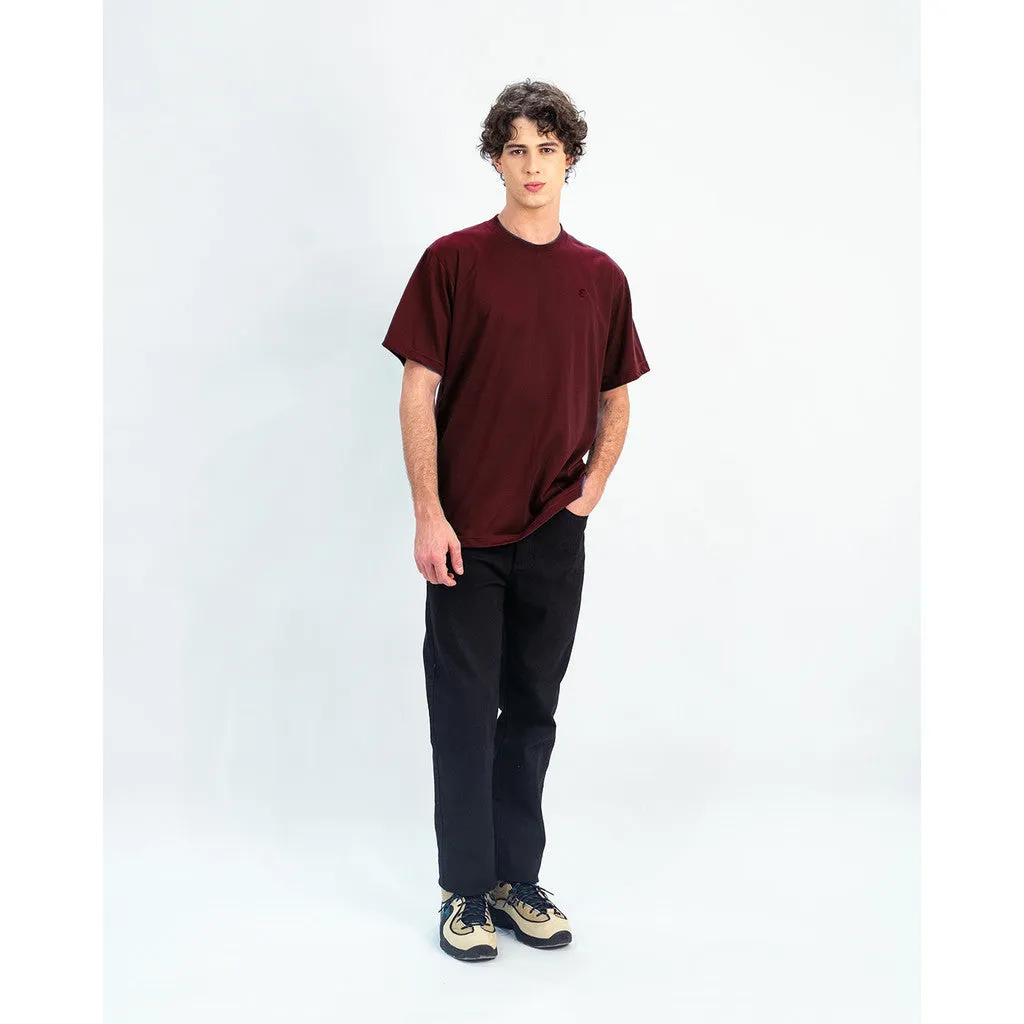 Erigo T-Shirt Embro Vanderson Maroon - Kaos Unisex sold by Erigo product image thumbnail 4