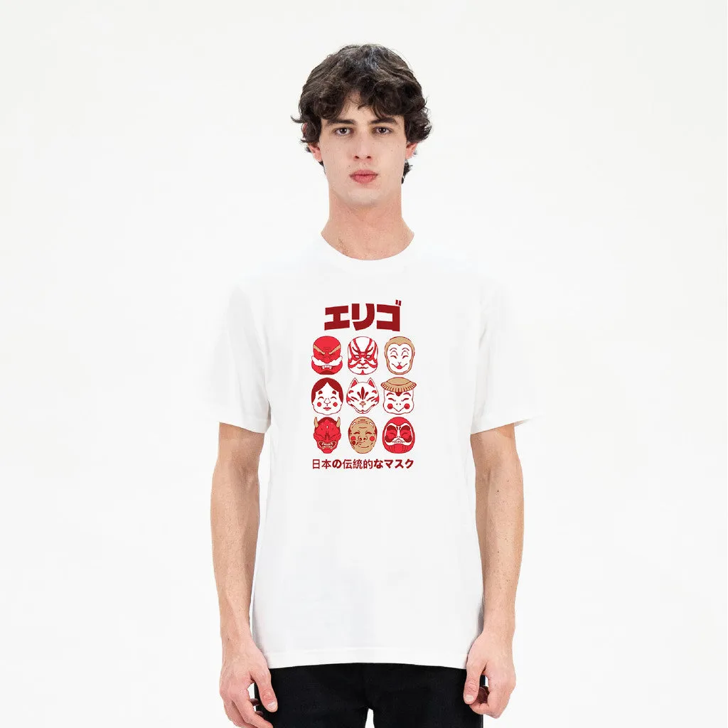 Erigo T-Shirt Ueda White - Kaos Unisex sold by Erigo product image thumbnail 3