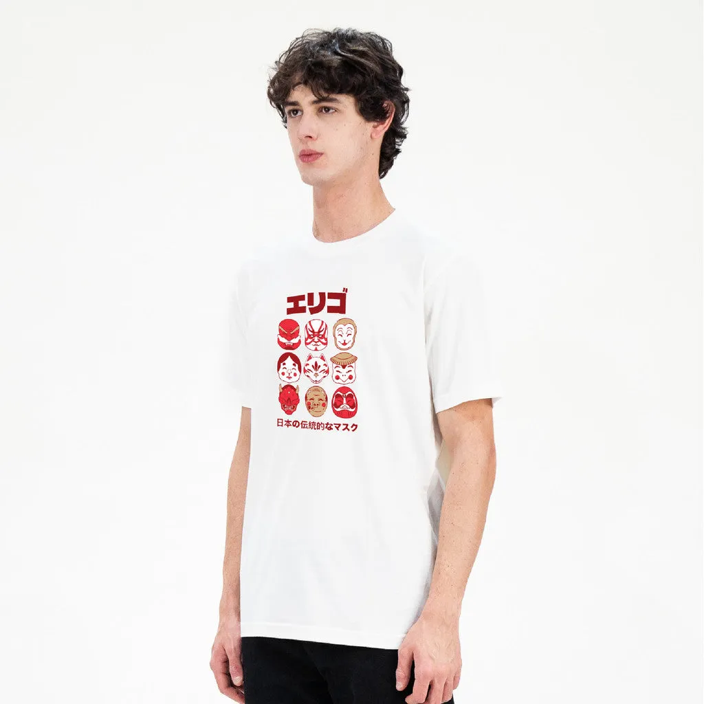Erigo T-Shirt Ueda White - Kaos Unisex sold by Erigo product image thumbnail 4