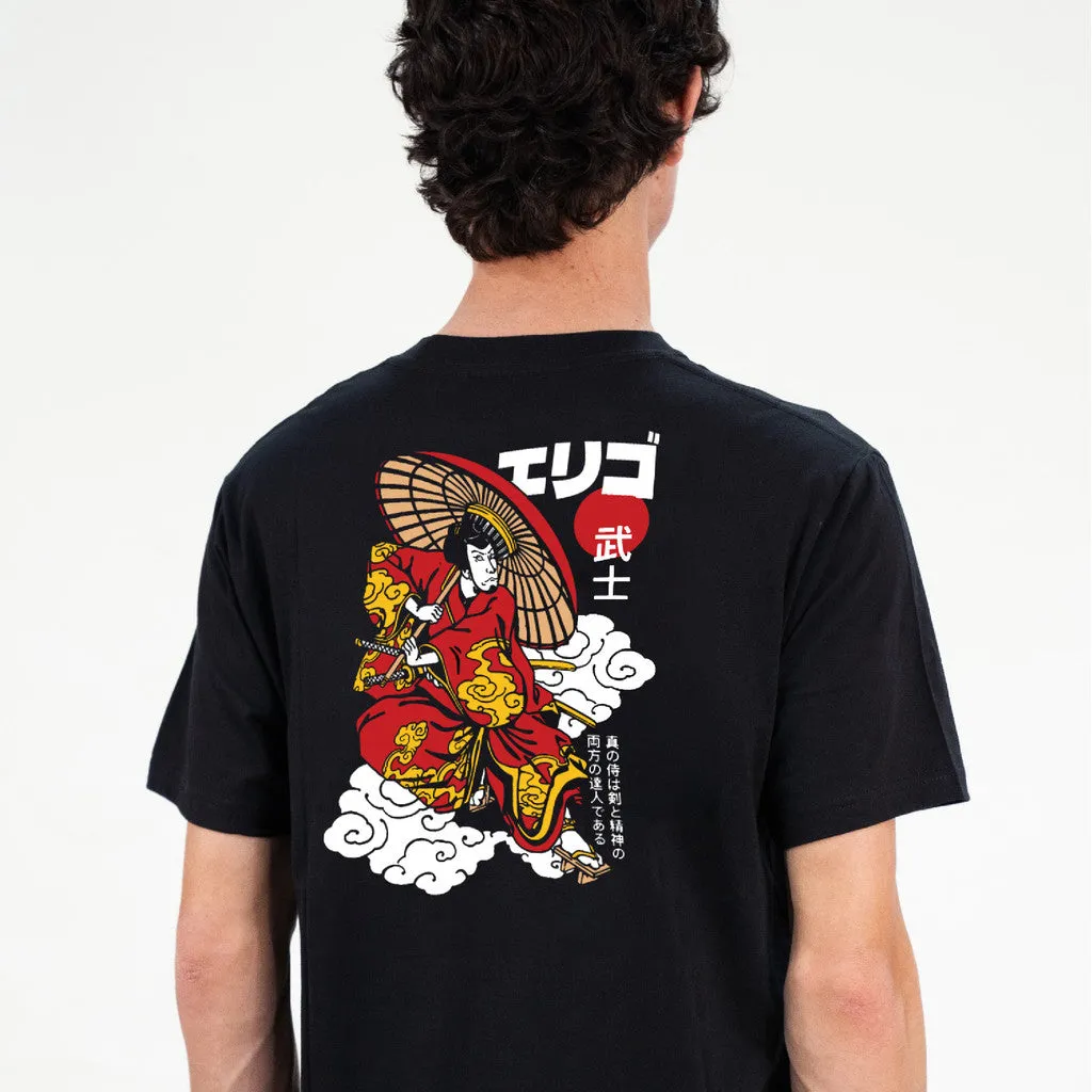 Erigo T-Shirt Ukyo Black - Kaos Unisex sold by Erigo product image thumbnail 2