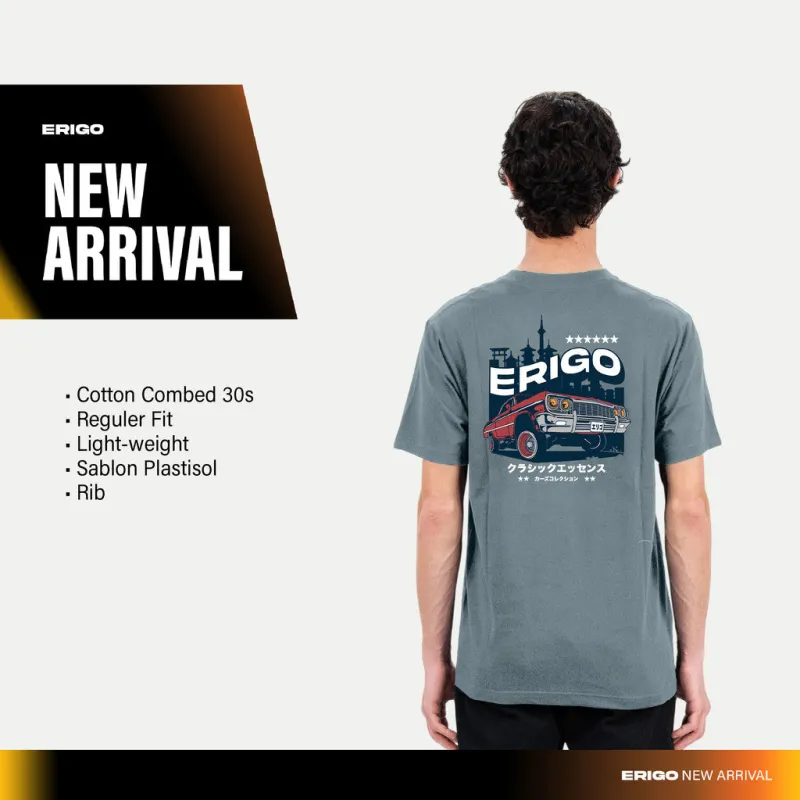 Erigo T-Shirt Geyl Stargazer Blue - Kaos Unisex sold by Erigo