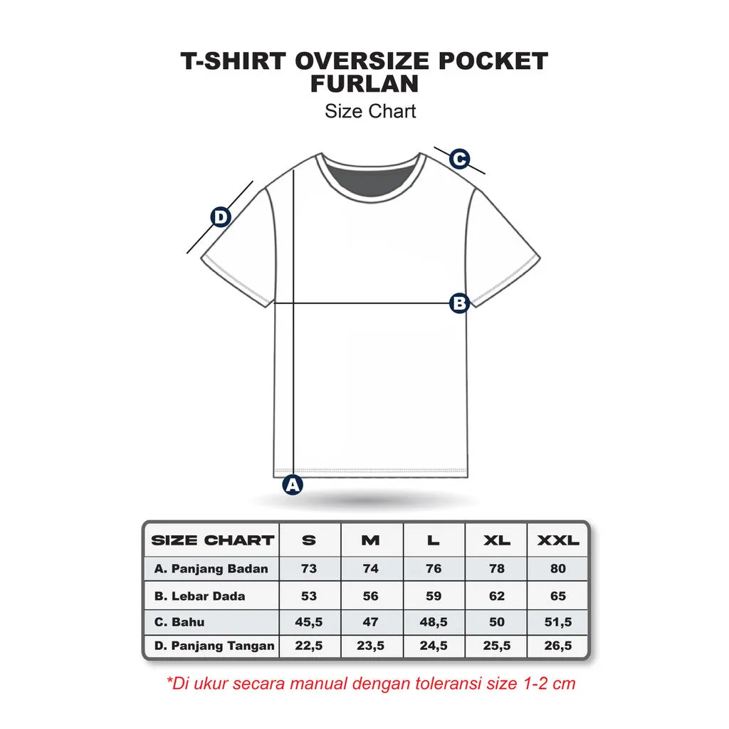 Erigo T-Shirt Oversize Pocket Kelwin Navy - Kaos Oversize Unisex sold by Erigo product image thumbnail 5