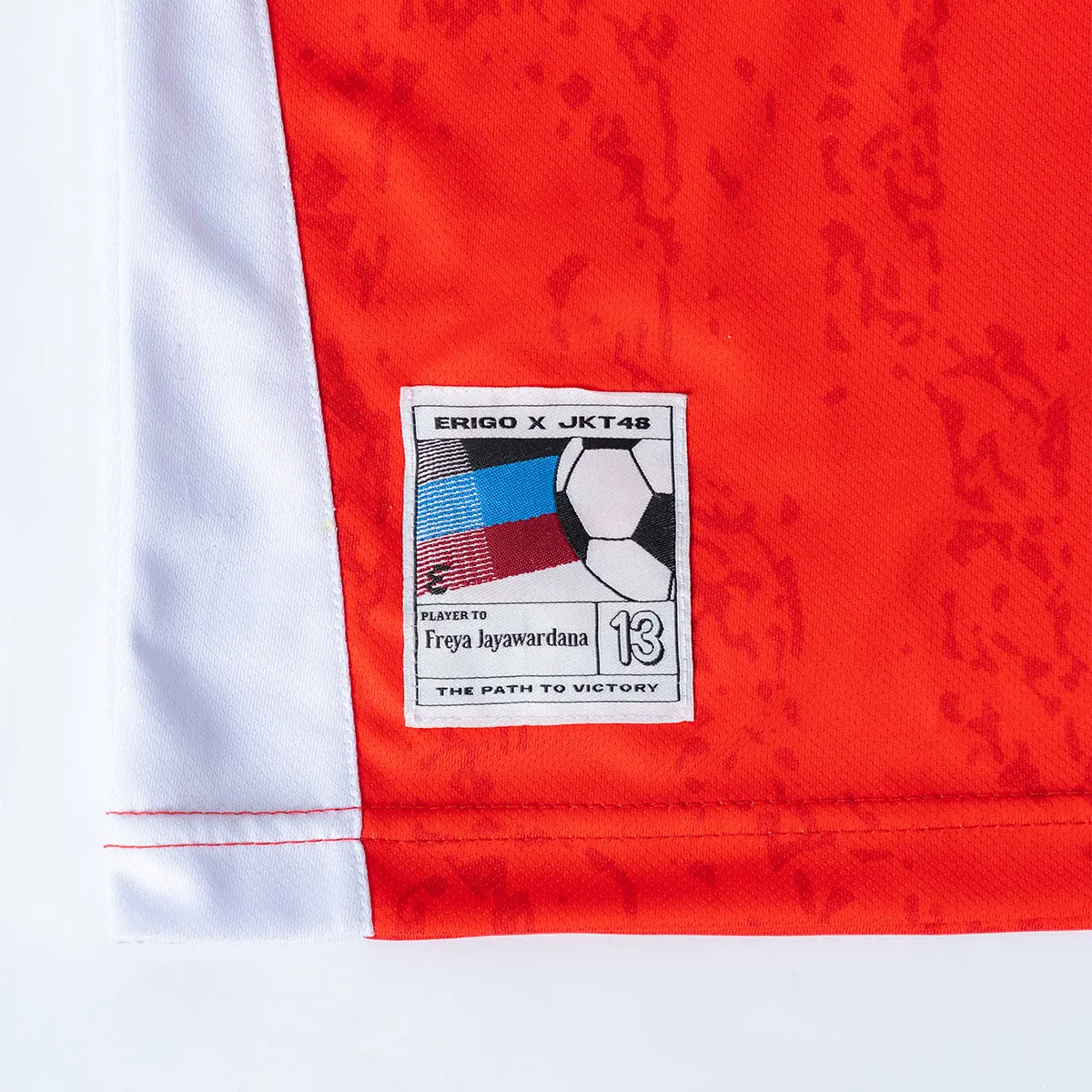 Erigo Jersey Aflamara Red Freya - Kaos Jersey Unisex sold by Erigo product image thumbnail 5