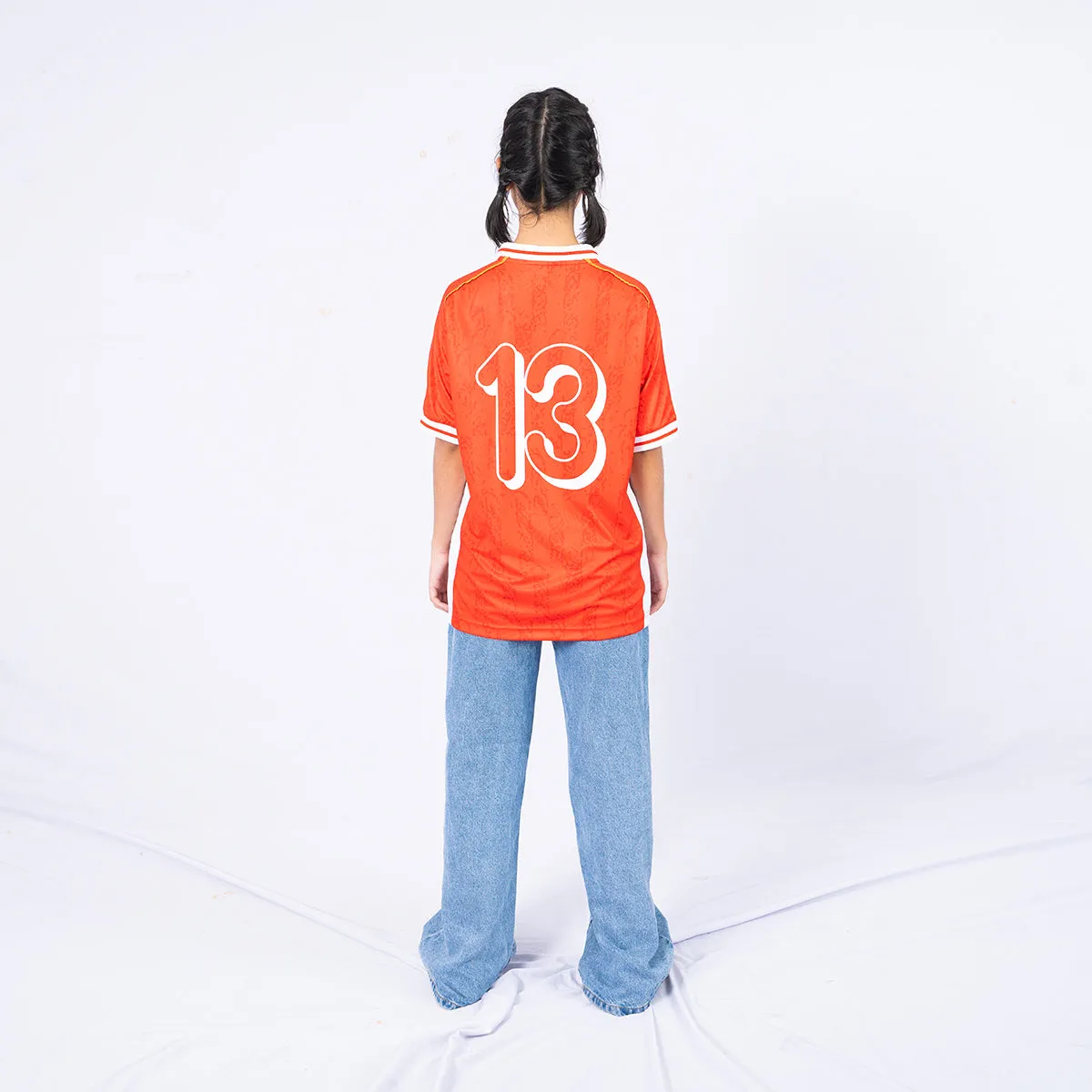 Erigo Jersey Aflamara Red Freya - Kaos Jersey Unisex sold by Erigo product image thumbnail 2