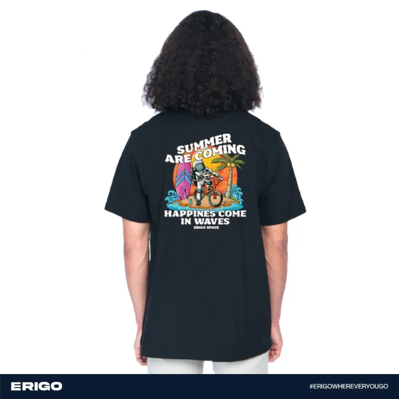 Erigo T-Shirt Oversize Graphic Series Teon Black sold by Erigo