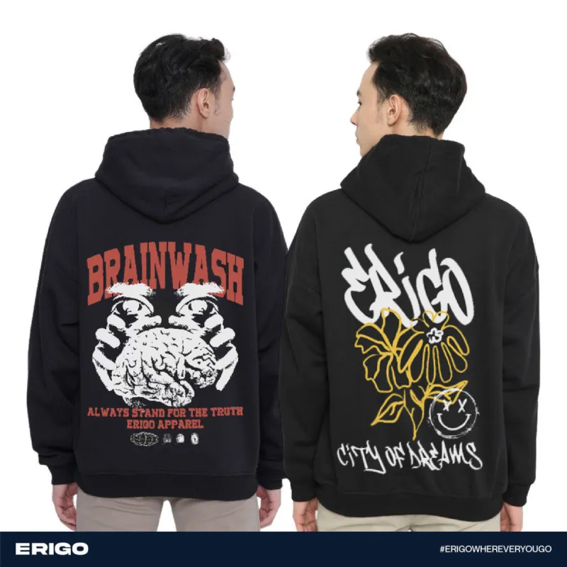 Erigo Buy 1 Get 2 Hoodie Graphic Bundling 1 | Kheon Black, Leroy Black sold by Erigo