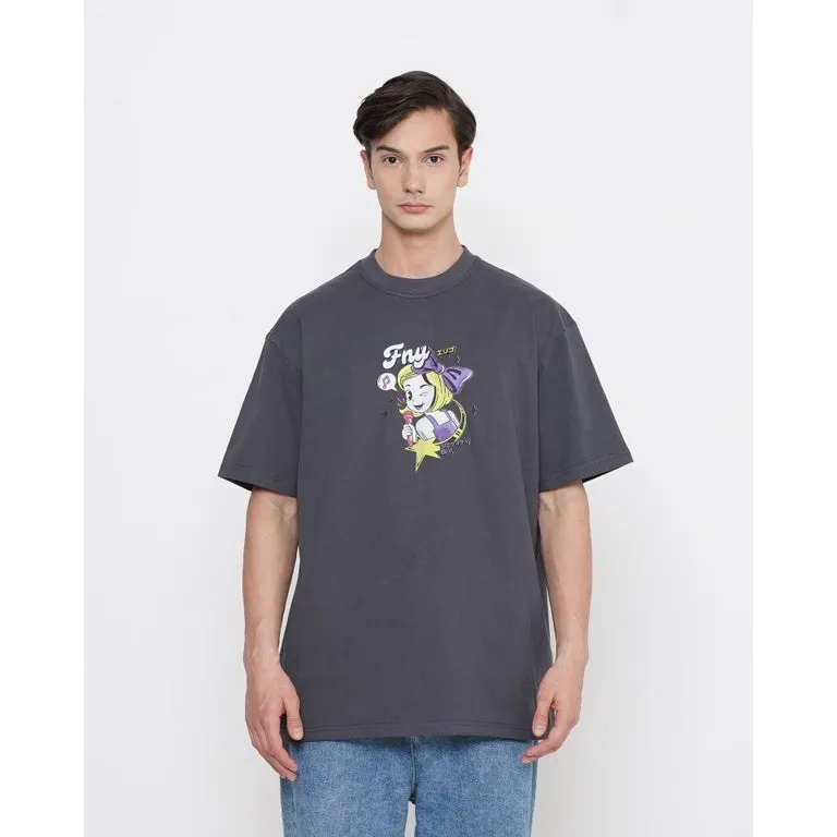 Erigo T-Shirt Oversize | JKT48 Fiony Grey sold by Erigo