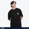 Erigo T-Shirt Oversize Graphic Series Krong Black sold by Erigo