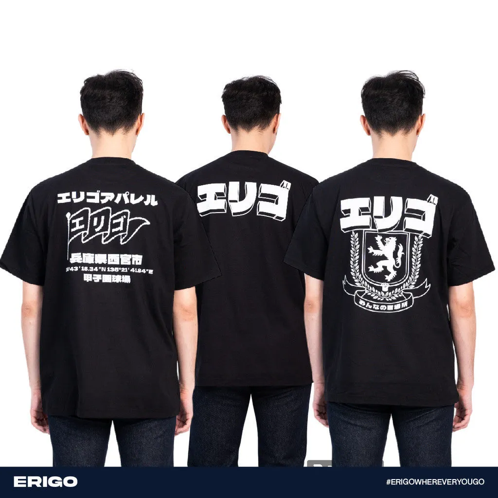 Erigo Buy 1 Get 3 T-Shirt Graphic Bundling 2 | Shoera Black, Suji Black, Sachie Black sold by Erigo