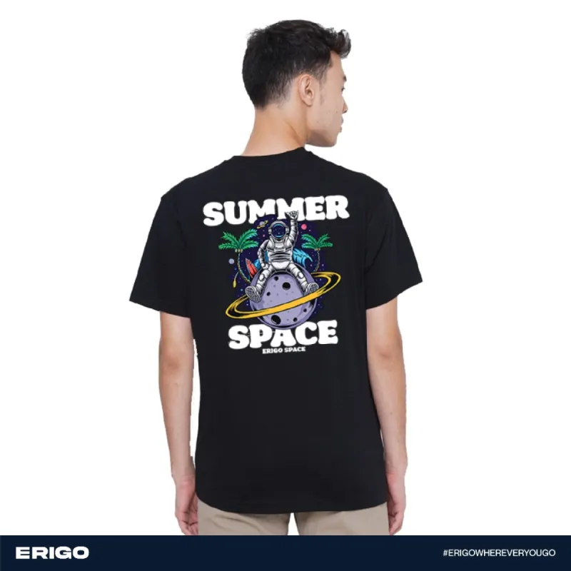 Erigo T-Shirt Oversize Graphic Series Renaud Black sold by Erigo