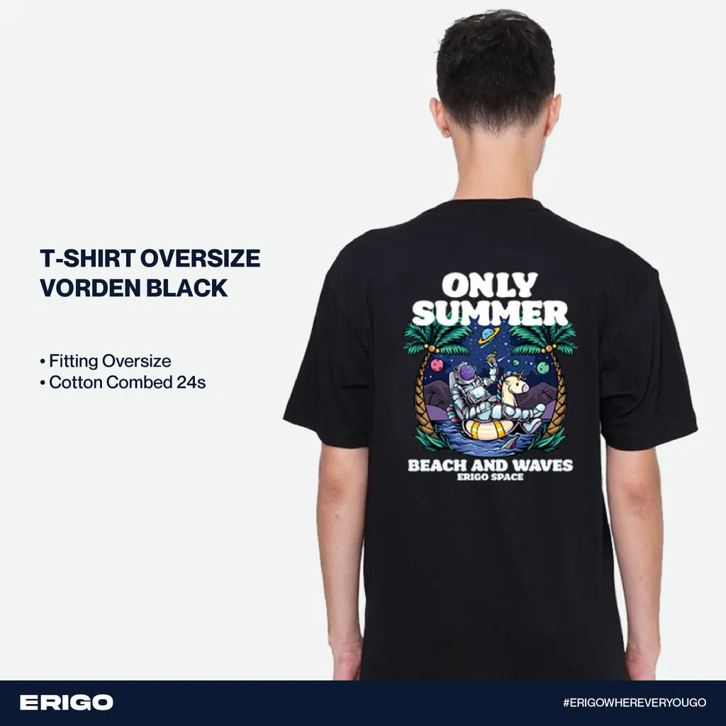Erigo T-Shirt Oversize Graphic Vorden Black sold by Erigo