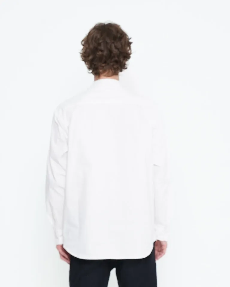 Erigo Kemeja Shanghai Longsleeve Fernie White Unisex sold by Erigo product image thumbnail 4