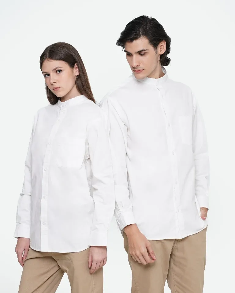 Erigo Kemeja Shanghai Longsleeve Fernie White Unisex sold by Erigo product image thumbnail 2