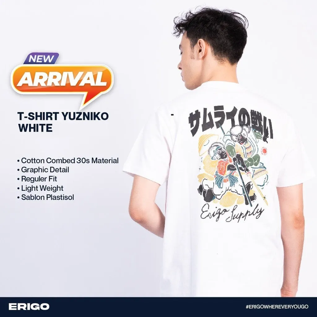 Erigo T-Shirt Yuzniko White Unisex sold by Erigo