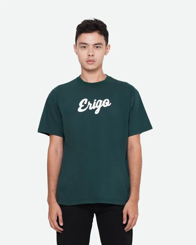 Erigo T-Shirt Basic Emerald White Unisex sold by Erigo