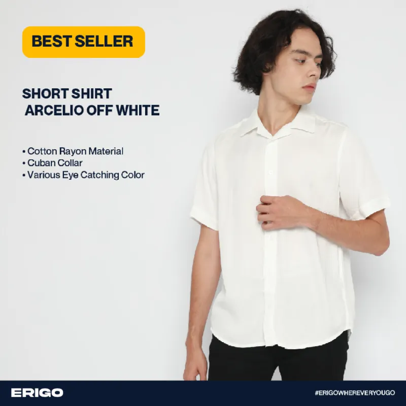 Erigo Short Shirt Arcelio Off White sold by Erigo