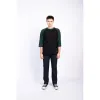 Erigo T-Shirt Raglan Lyaz Emerald Black Unisex sold by Erigo