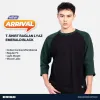 Erigo T-Shirt Raglan Lyaz Emerald Black Unisex sold by Erigo