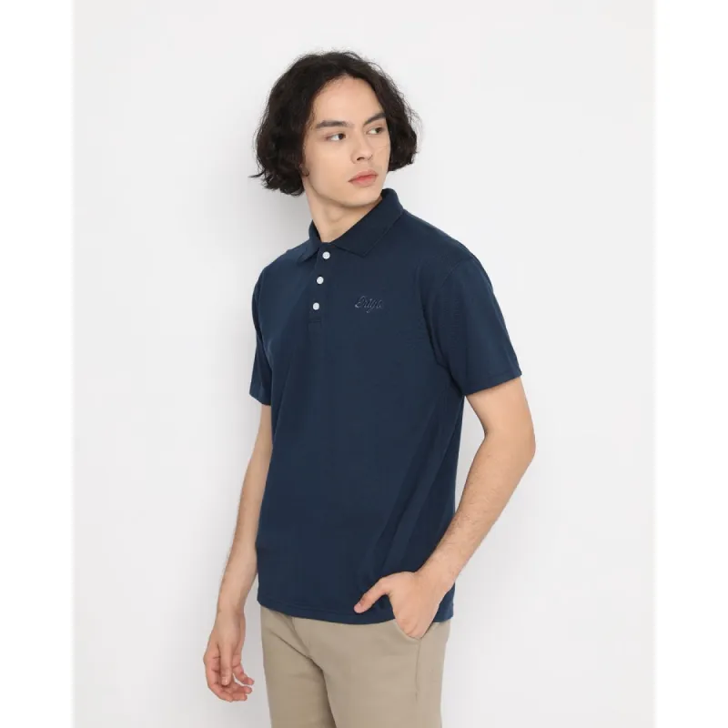 Erigo Polo Shirt Floki Navy sold by Erigo