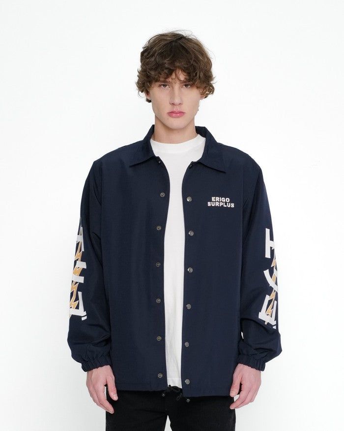 Erigo Coach Jacket Chloe Navy Unisex sold by Erigo product image thumbnail 2