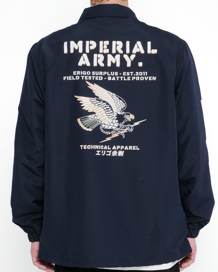 Erigo Coach Jacket Chloe Navy Unisex sold by Erigo product image thumbnail 4