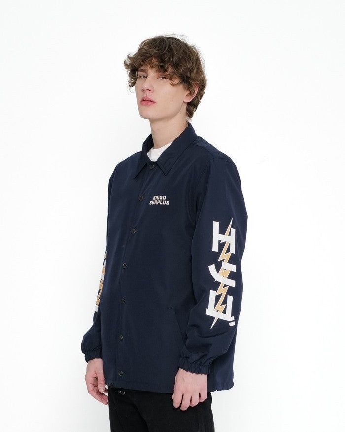 Erigo Coach Jacket Chloe Navy Unisex sold by Erigo product image thumbnail 3