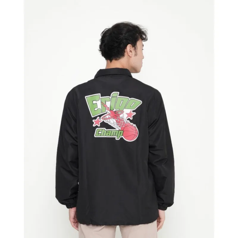 Erigo Coach Jacket Wilkens Black sold by Erigo