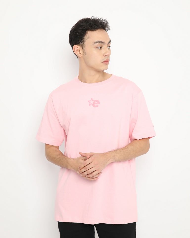 Erigo T-Shirt Oversize Catena Pink sold by Erigo