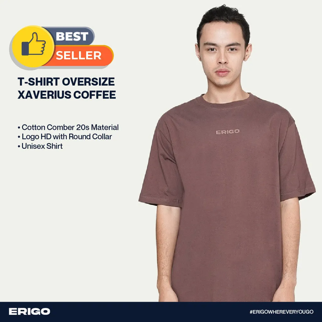 Erigo T-Shirt Oversize Xaverius Coffee Unisex sold by Erigo