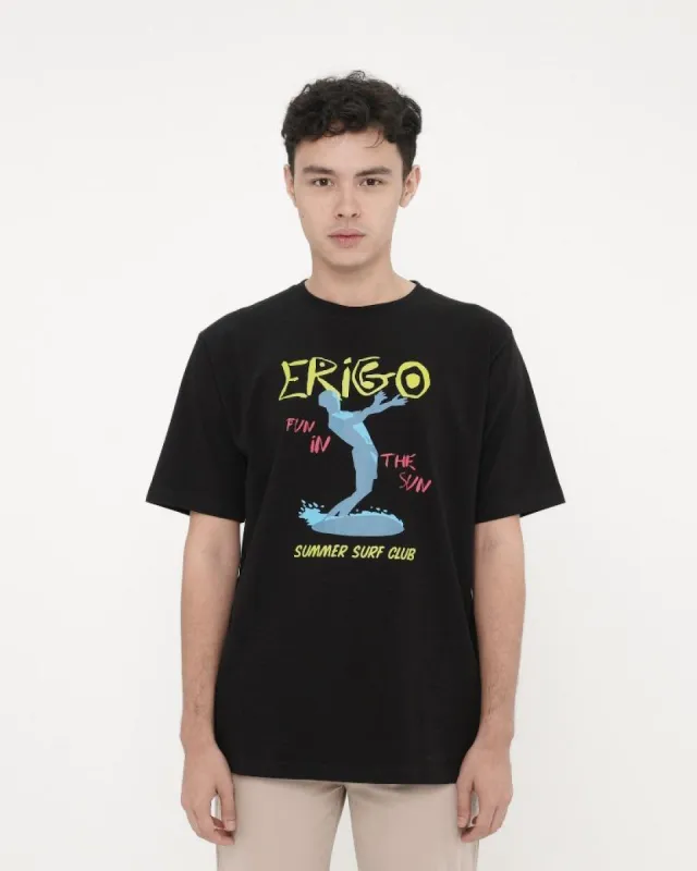 Erigo T-Shirt Oversize Summer In Club Black sold by Erigo