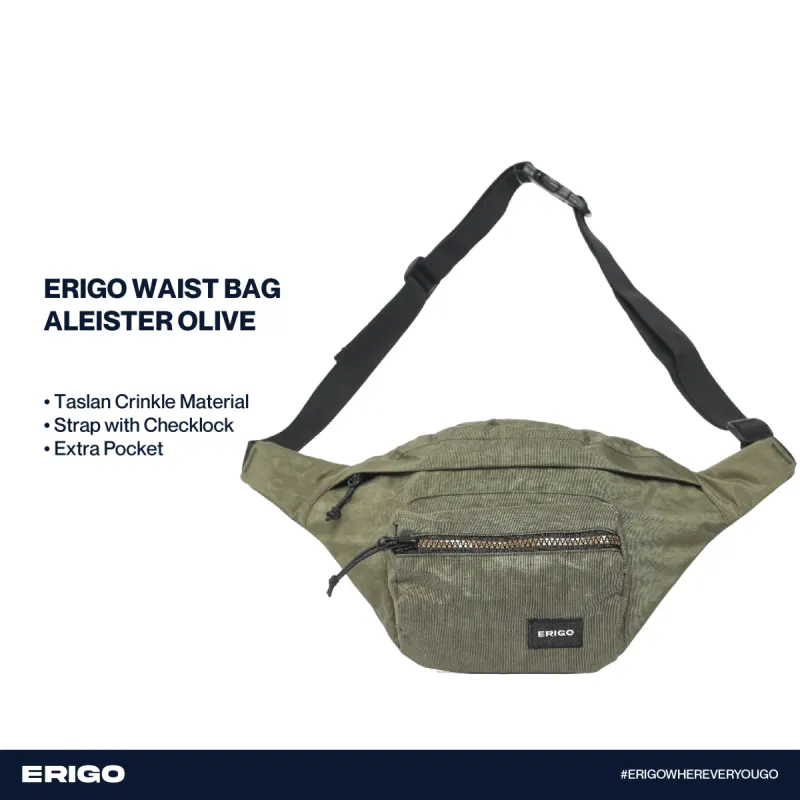 Erigo Waist Bag Aleister Olive sold by Erigo